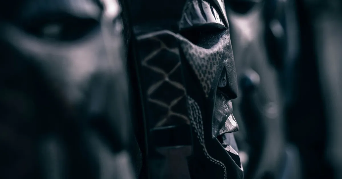 Fotografía de máscaras rituales. Igor Ovsyannykov (CCO)