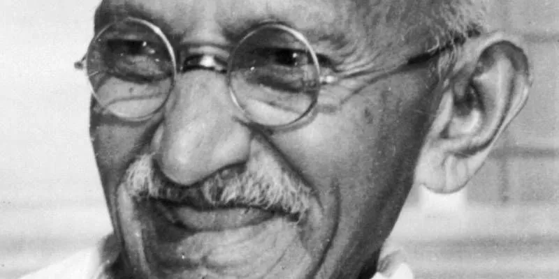 Fotografía de Mahatma Gandhi